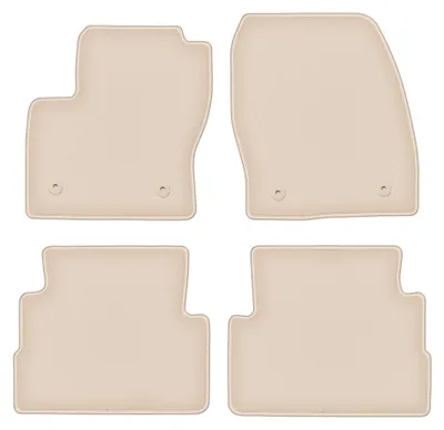 Immagine prodotto di Tappetini in moquette per Ford Kuga MK2 2012-2019 (SUV) – set 4 pezzi, beige, su misura – Wielganizator FORTUNA