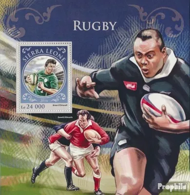 Produktbild von Briefmarken Sierra Leone 2016 Mi Block 1063 (kompl. Ausg.) postfrisch Rugby
