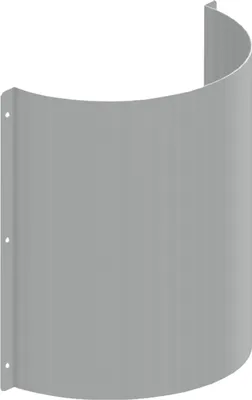 Produktbild von KWC AR Siphonabdeckung, CAMPUS, Edelstahl, 340x365x150 mm, für Reihenurinal