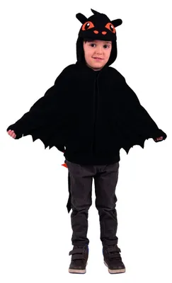 Produktbild von Schwarzer Drache Cape, Groesse: