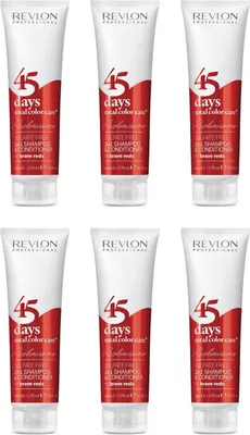 Produktbild von Revlonissimo 45 Days Total Color Care Brave Reds 6x275 ml
