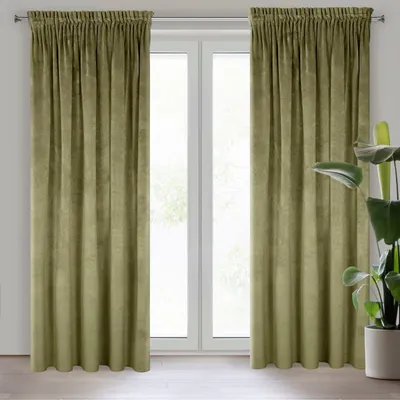 Produktbild von Eurofirany VILLA Vorhang 140x270 Kräuselband Grün