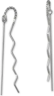 Produktbild von SilberDream Ohrhänger silber Ohrringe Sterlingsilber ZickZack Damen D2SDO5623