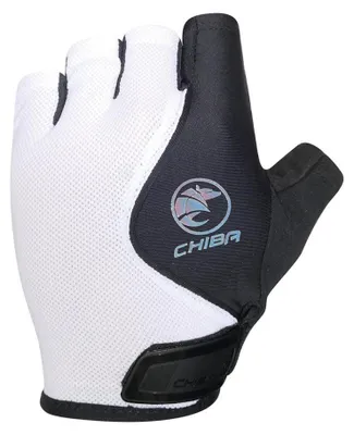 Produktbild von CHIBA Lady Air Plus - Damen Radhandschuhe, kurz, schwarz/weiß, Größe M, atmun....