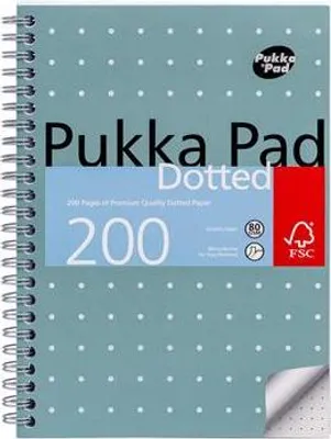 Obrázok produktu pre Špirálový zošit "Metallic Jotta", A5, bodkovaný, 100 listov, PUKKA PAD JM021DOT