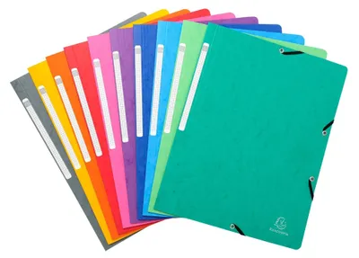 Produktbild von Manilakarton-Eckenmappe 400 g Nature Future, für DIN A4 Format Verschiedene Farben