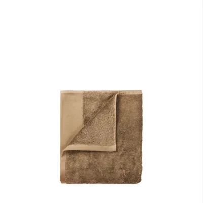Immagine prodotto di Blomus set di 2 asciugamani per ospiti Riva Tan, asciugamani, 100% cotone, 50 x 30 cm, 66398