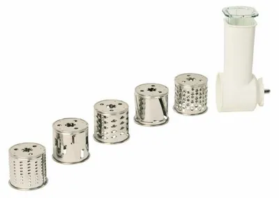 Produktbild von Moulinex und Tefal HV8/HV6/HV4/HV2 Reibe + Reibekörper Set XF990101