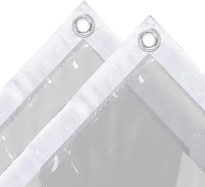 Produktbild von Famanu Abdeckfolie 2 x 3 m - Transparent, Reißfest und UV-beständig