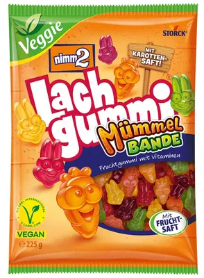 Produktbild von nimm2 Lachgummi Mümmelbande 225g