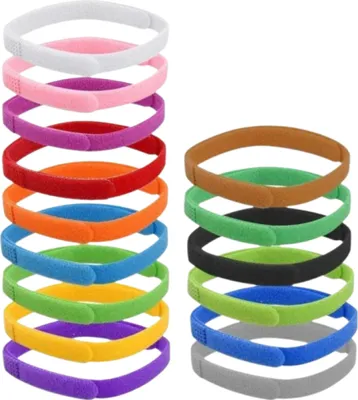 Produktbild von Welpen-ID-Halsb?nder, Welpen-ID-Halsband, Welpenhalsb?nder, K?tzchen-Identifikationshalsband, Neugeborenen-Welpen fš¹r Haustiere, 15 Stš¹ck (L-35 cm)