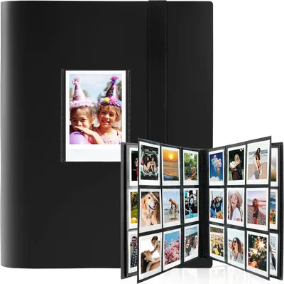 Produktbild von Fotoalbum für Sofortbilder mit 432 Fächern - Kompatibel mit Fujifilm Instax und Polaroid