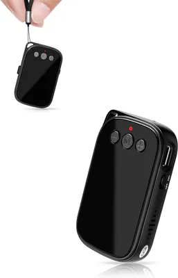 Produktbild von Mini Diktiergerät 64GB mit OTG und Lautsprecher, Mini Aufnahmegerät mit Stimmenaktivierung, 1536 kbps Stereo HD, MP3 Voice Recorder