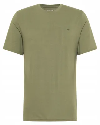 Obrázok produktu pre Mustang | Tričko Alex Herren, bavlna, zelená, s logom, regular strih, veľkosť 4XL