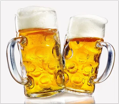 Produktbild von Spritzschutz Herdabdeckplatte Schneidebrett aus Glas Toastende Biergläser 1-Teilig (60x52cm)