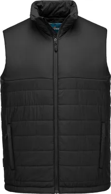 Produktbild von Professioneller Bodywarmer mit isolierten Lamellen – Größe XL – Schwarz – Portwest