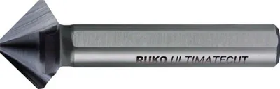 Zdjęcie produktu dla RUKO 102776EP, Wiertło do gratowania, Reguła prawej dłoni, 1,24 cm, 56 mm, Żeliwo, Stal, Stop kobaltu stali szybkotnącej (HSS-Co)