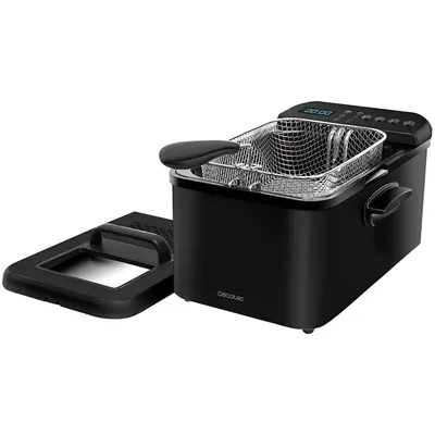 Produktbild von Cecotec Heißluftfritteuse CleanFry Luxury 4000 4,2L 3270W Schwarz - 04303