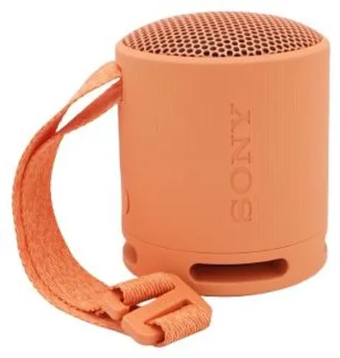 Produktbild von Sony SRS-XB100, Kabellos, A2DP, HFP, AAC, AVRCP, SBC, USB Typ-C, Tragbarer Mono-Lautsprecher, Orange, Zylinder