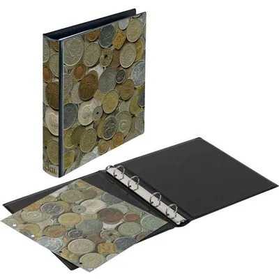 Produktbild von Lindner 1115R karat-Ringbinder 10 Euro, leer