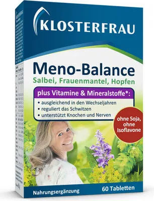 Image de KLOSTERFRAU Comprimés Meno-Balance, 60 comprimés