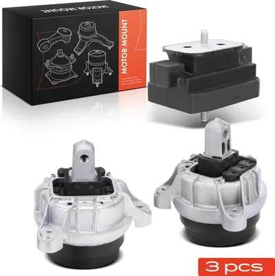 Produktbild von Frankberg 1x Getriebelagerlager+2x Motorlager Links für BMW 5er F10 F11 6er F12 F13 Automatik