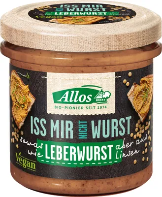 Produktbild von Iss mir nicht Wurst - Leberwurst 135g
