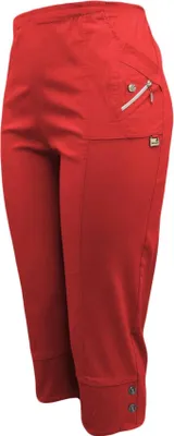Produktbild von Caprihose mit Gummizug für Damen Gr. 36-54 luftige 3/4 Schlupfhose mit Stretch
