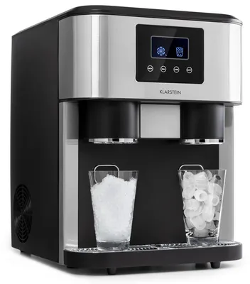 Obrázek produktu pro Klarstein výrobník kostek ledu, drcený a kuličkový led, 1,8 l, 15 kg/24 h