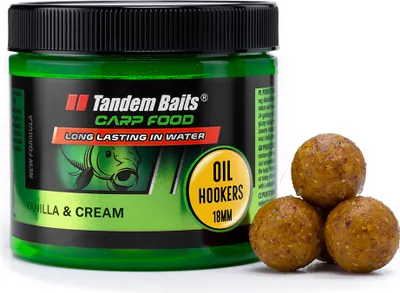 Produktbild von Tandem Baits Carp Food Perfection Oil Hookers, Karpfenfutter, Karpfen Angeln, Köder zum Große-Fische-Angeln, Karpfenzubehör für Profis & Hobby-Angler, Angelfutter