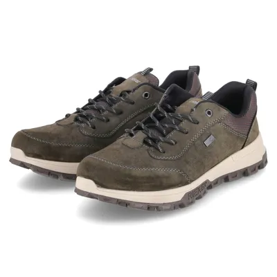 Immagine prodotto di Rieker scarpe uomo outdoor/ scarpe basse sportive verde misto tessile-sintetico - impermeabile, traspiranteTaglia:42