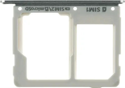 Produktbild von Simkarten Halter für Samsung Galasy A3 2016 (SM-A310F), Schwarz