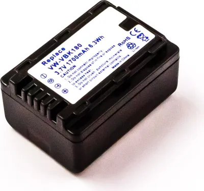 Immagine prodotto di Batteria per PANASONIC compatibile con VW-VBK180, VW-VBL090GK, VW-VBL090, VW-VBK180-K, VW-VBL090PPK