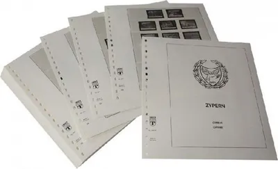Produktbild von Lindner-T Vordruckblätter T295a Zypern - Jahrgang 1972 bis 1984