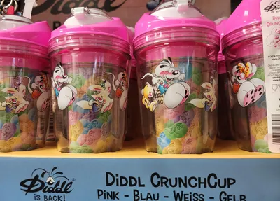 Produktbild von Großhandel GmbH Diddl Crunch Cup Müslibecher Flaming 00 STK