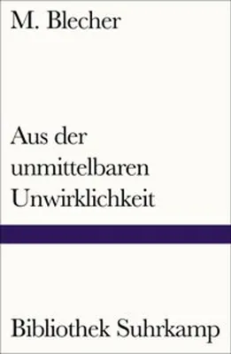 Obrázek produktu pro Aus der unmittelbaren Unwirklichkeit