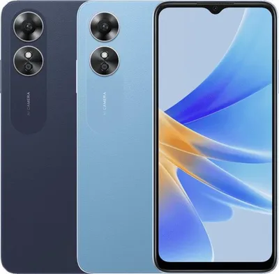 Produktbild von OPPO A17 , 16,7 cm (6.56"), 4 GB, 64 GB, 50 MP, Android 12, Blau