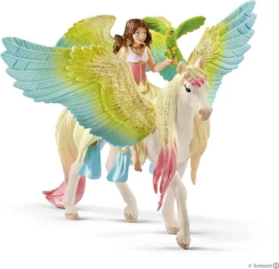 Obrázok produktu pre Schleich® 70566 Schleich® Bayala 70566 Surah s trblietavou figúrkou pegasa na hranie