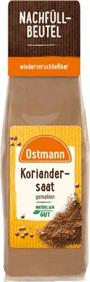 Obrázek produktu pro Ostmann mletá semínka koriandru náplň sáček sladká příchuť 50g