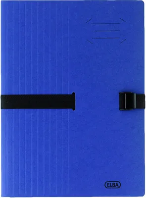 Immagine prodotto di ELBA Dokumentenmappe CLIP'N GO, DIN A4, aus Karton, blau