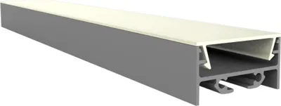 Produktbild von Breites LED Alu Aufbauprofil 2m EXO-N3_24 (24 mm) –| Aluminiumprofil für LED-Strips
