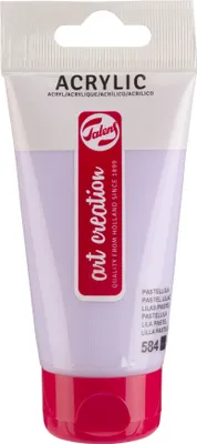 Obrázek produktu pro TALENS Art Creation - Akrylová barva TAC 584 Pastelová fialová Tuba 75 ml | Tuba A 75 mililitrů
