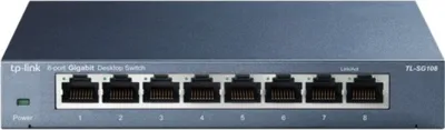 Produktbild von TP-Link Switch 8x GE TL-SG108 Metall Gehäuse