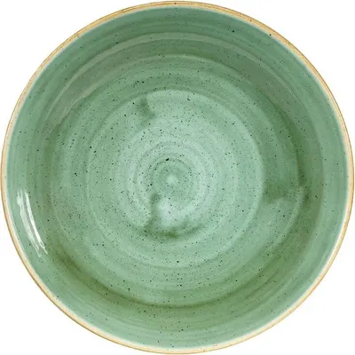 Produktbild von CHURCHILL Stonecast Samphire Green Teller tief, coup, ø: 248 mm
