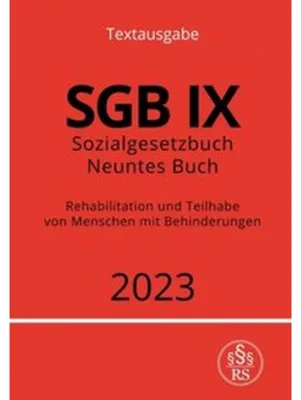 Produktbild von Sozialgesetzbuch - Neuntes Buch - SGB IX - Rehabilitation und Teilhabe von Menschen mit Behinderungen 2023
