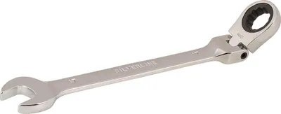 Image de Silverline Clé mixte à cliquet articulée 17 mm