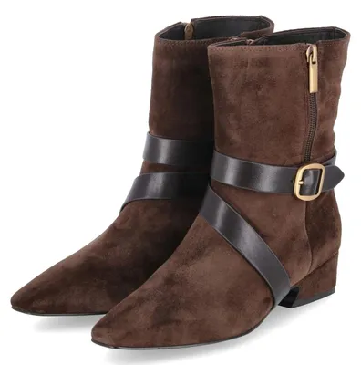 Imagen del producto de Botines de la marca Bruno Premi, color marrón, material: cuero, talla: 40