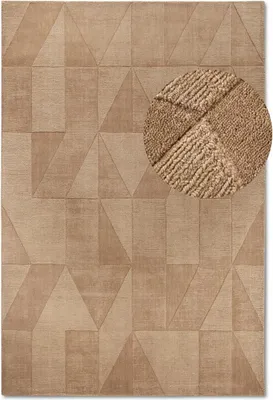 Produktbild von URSULE Wohnzimmerteppich, geometrisches Muster
