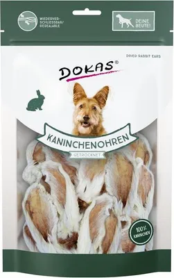 Obrázok produktu pre Dokas 100 g x 7 ks sušených králičích uší