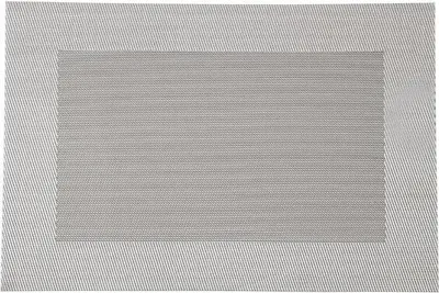 Image de KESPER Sets de table, 43 x 29 cm, argent avec bord KESPER 77673